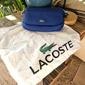 Lacosta blue bag with dust cover and accessories make me an offer!